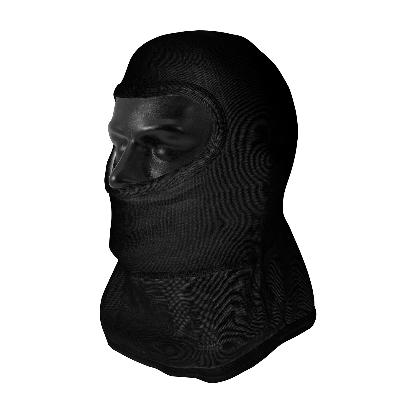 PIP® Black Nomex® / Lenzing FR Hood with Straight-Cut Design - Full Face #906-2080NOL7BLKB